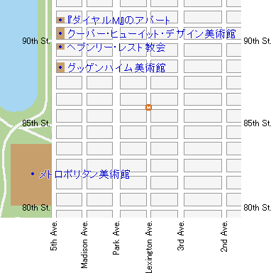 ミュージアム・マイル地図